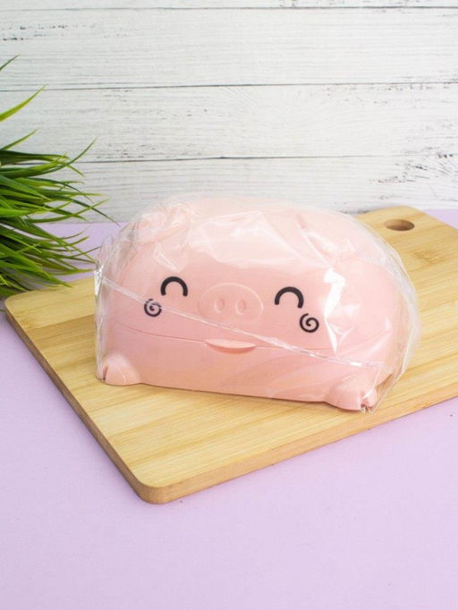 Мыльница Pig, pink (7,5*15,5 см)