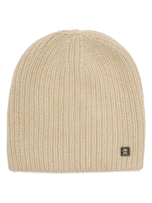 Шапка жен. анг+шерсть+нейл ZZ-BR55508 beige