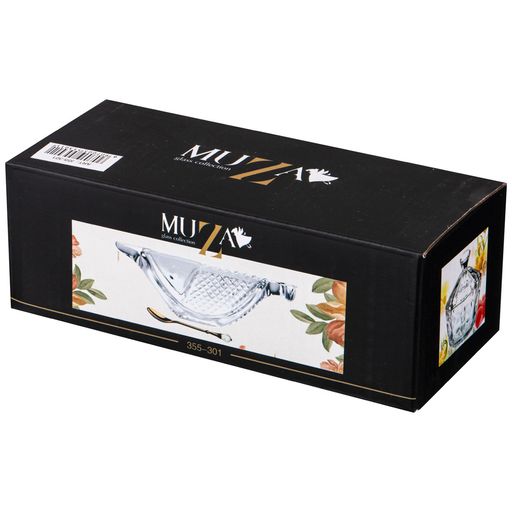 ИКОРНИЦА С ЛОЖКОЙ РЫБА 110 МЛ. 17*7 СМ. ВЫСОТА=5,5 СМ. КОЛЛЕКЦИЯ MUZA - Lefard фото 2