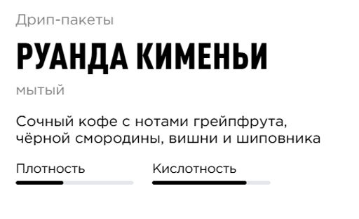 Дрип-пакеты Руанда Кименьи - Tasty coffee фото 3