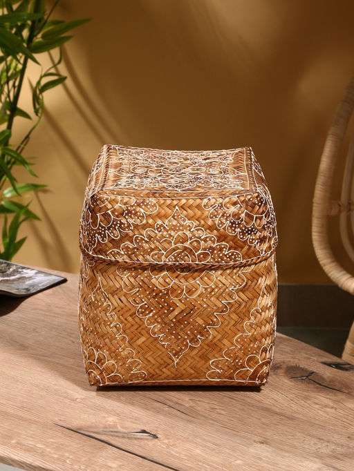 Корзинка плетёная «Марокко», 23×23×30 см