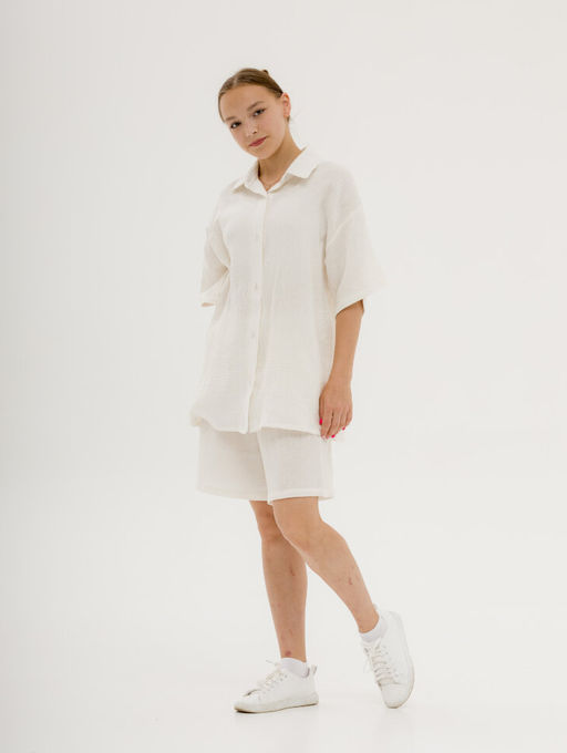 МУСЛИН , костюм с рубашкой - Knitka wear фото 7