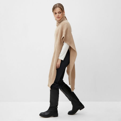 Снуд трансформер MINAKU, размер 56-58, кремовый