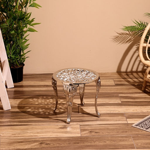 Столик кофейный, 36×36×32 см, алюминий