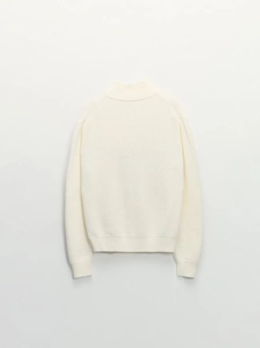 Джемпер из хлопка на молнии / Zarina