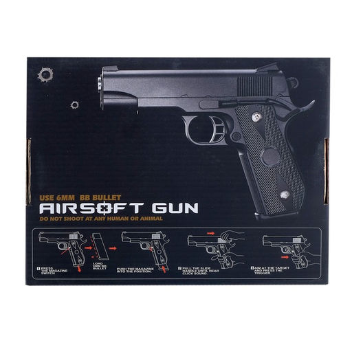 Детское оружие Пистолет пневматический детский «Оборона», металлический