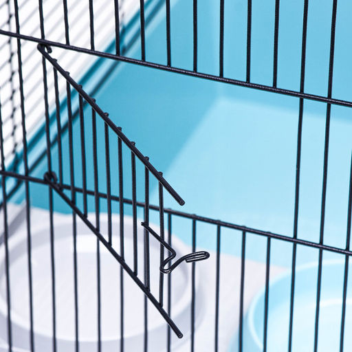 Клетка для шиншиллы Пижон №10, разборная, 58 х 40 х 88, бирюзовая - Simaland фото 6