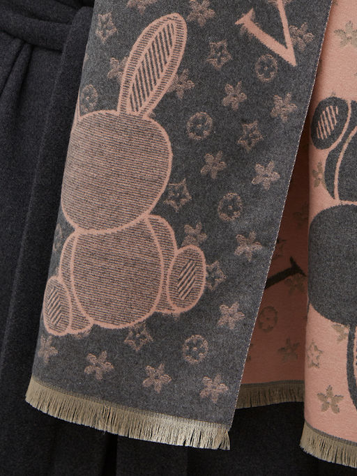 в составе ШЕРСТЬ и КАШЕМИР Большой, мягкий, теплый двусторонний палантин - Tantino фото 6