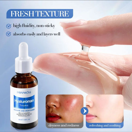 FAYANKOU Сыворотка увлажняющая для лица Hyaluronan, 30мл. - Sadoer фото 3