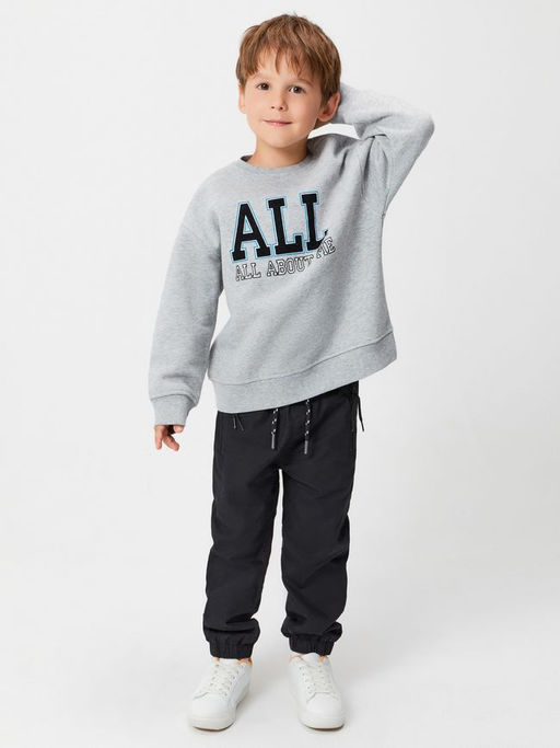 20120170160, Джемпер детский для мальчиков Perun серый меланж - Acoola фото 8