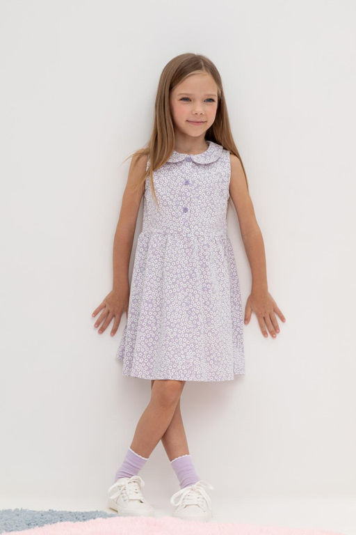 КР 5862/лепесток орхидеи,ромашки к453 платье для дев - Crockid фото 3