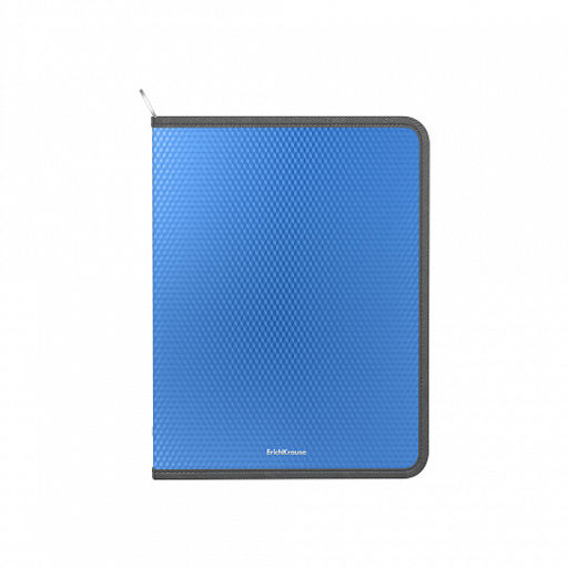 Цена за 4 шт. Папка для тетрадей на молнии пластиковая ErichKrause Diamond Vivid, A4+, ассорти (в пакете по 4 шт.)  фото 5