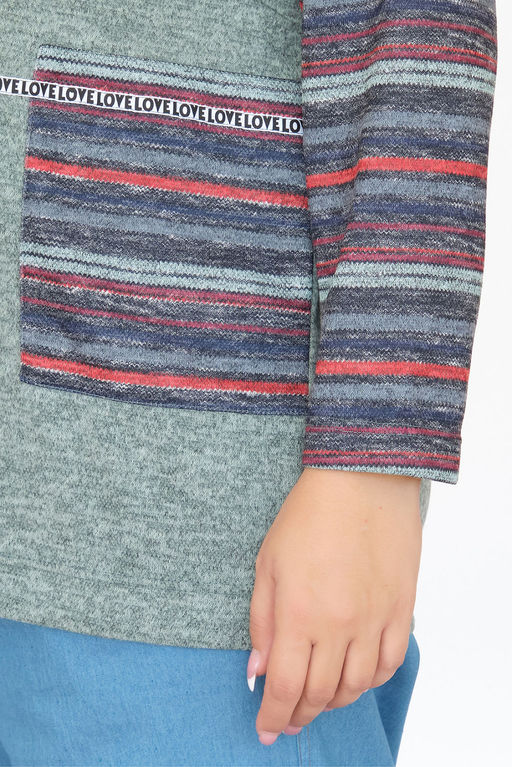 Джемпер Luxury Moda 1134 зеленый