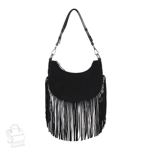 Сумка женская кожаная 99098NNAA black Natale Navetta фото 3