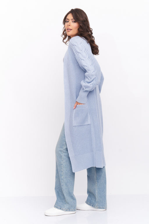 Кардиган Д 3084/голубой (1940) - Текстильная мануфактура фото 4