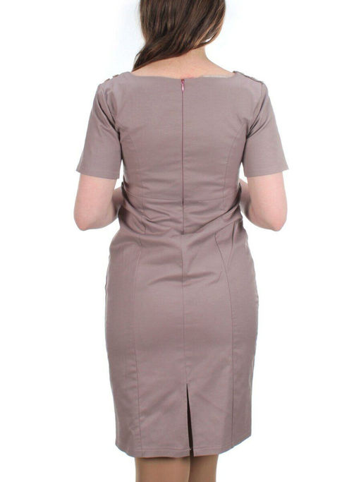 8016 BEIGE Платье женское