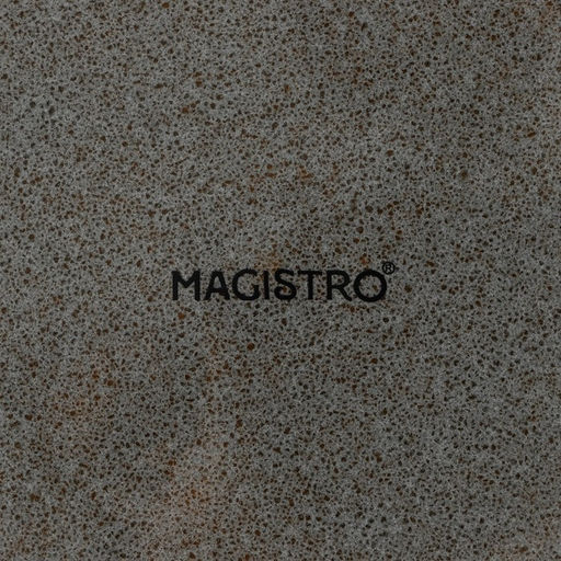 Набор тарелок Magistro Fog, 2 шт., d=20 см, фарфор, серый