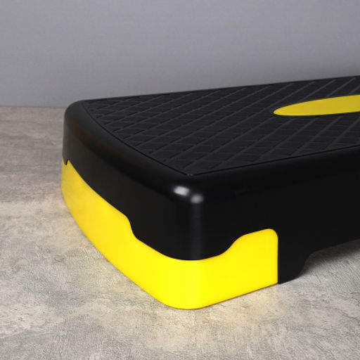 Степ платформа для фитнеса Woohooo StepFit S1 / 68см / желтый / уп 5 - ГалеонТрейд фото 4