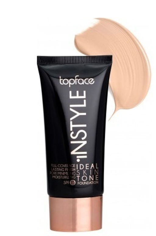 Topface Тональный крем Идеальный тон Instyle "Ideal Skin Tone Foundation" тон 04,натурал 30мл PT458