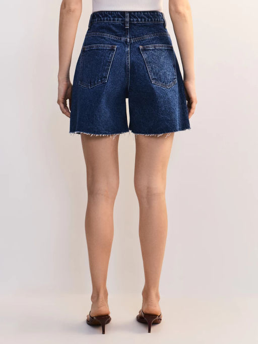 Джинсовые шорты А-силуэта ZR2605092304-104 / Zarina