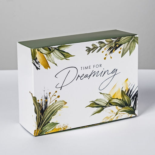 Коробка подарочная складная, упаковка, «Time for dreaming», 20 х 15 х 8 см