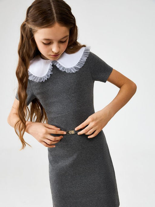 ACOOLA / Платье детское для девочек Soprano_NEW серый фото 5