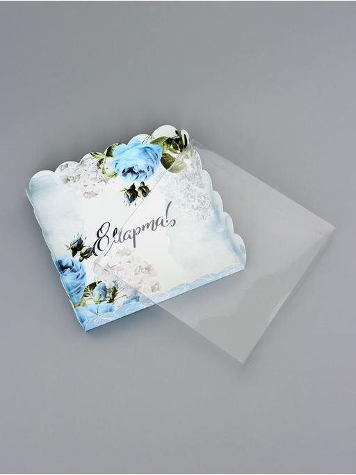 Цена за 5 шт. Коробка для печенья, 8 марта, 18?18?3 см