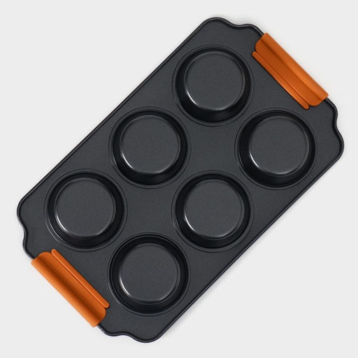 Форма для выпечки Magistro French Bakery. Круг, 30.5?18?3 см, 6 ячеек, антипригарное покрытие  фото 6