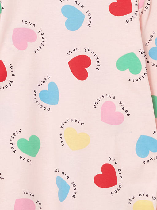 Bisiklet Yaka K?z ?ocuk Pijama Tak?m? - Waikiki фото 3