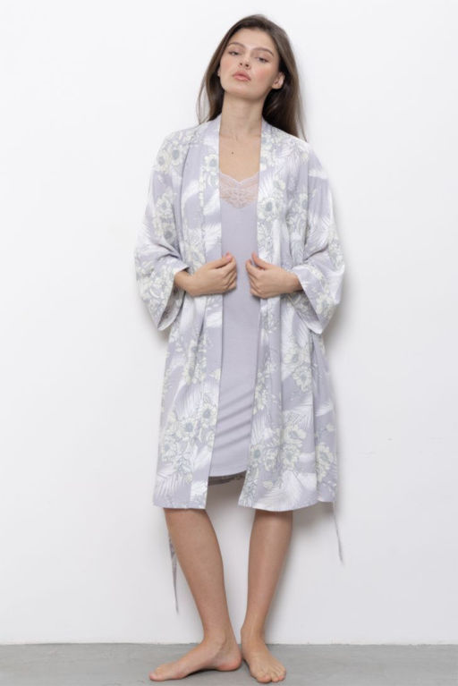 ПЕНЬЮАР ЖЕНСКИЙ арт. 5720W-76024.1H-021 - Almando melado фото 3