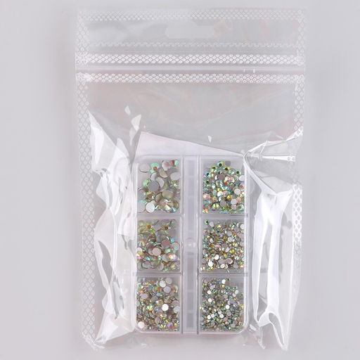 Набор страз Стёклышко, 6 размеров от 1,9 см до 4,6 см - Simaland фото 4