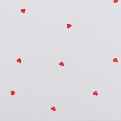 Цена за 20 шт. Плёнка в листах, Сердечки, 58 х 58 5% см - UPAK LAND фото 3