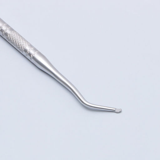 Кюретка двусторонняя, 13.5 см, цвет серебристый