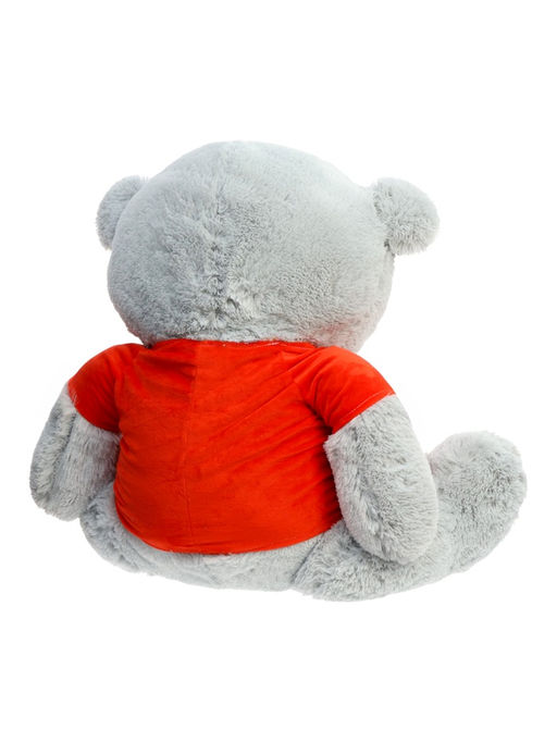 Мягкая игрушка «Медведь Тед в кофте», цвет серый, 65 (120) см