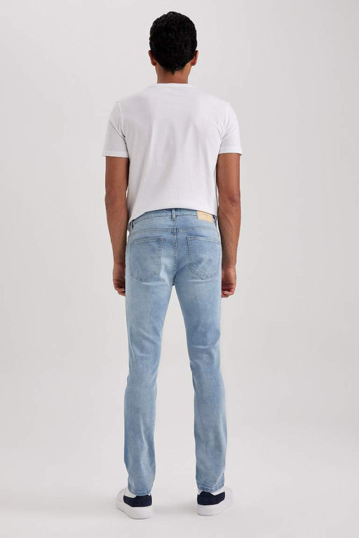 Pedro Slim Fit Джинсовые брюки узкого кроя с нормальной талией и узкими штанинами - Defacto фото 7