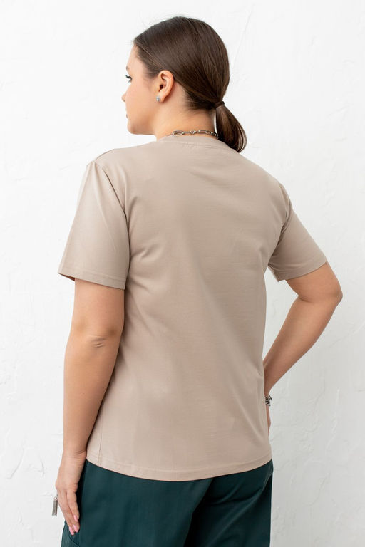 Лонгслив МФ-309-1 слоновая кость - Took a look фото 4