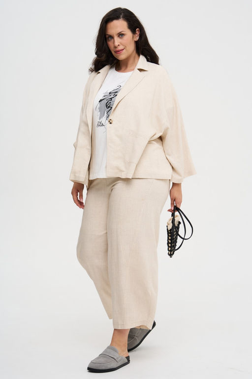 Жакет Бурвиль бежевый - Intikoma фото 8