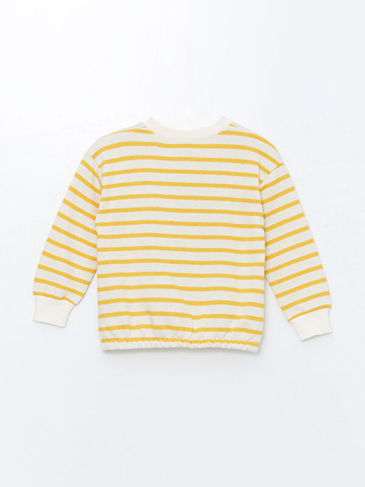 Bisiklet Yaka K?z ?ocuk Sweatshirt - Waikiki фото 2