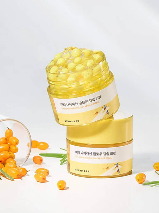 ROUND LAB Капсульный крем для лица с ниацинамидом и витамином C / Vita Niacinamide, 50 мл