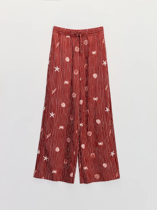 Брюки из вискозы с принтом / Zarina  фото 7