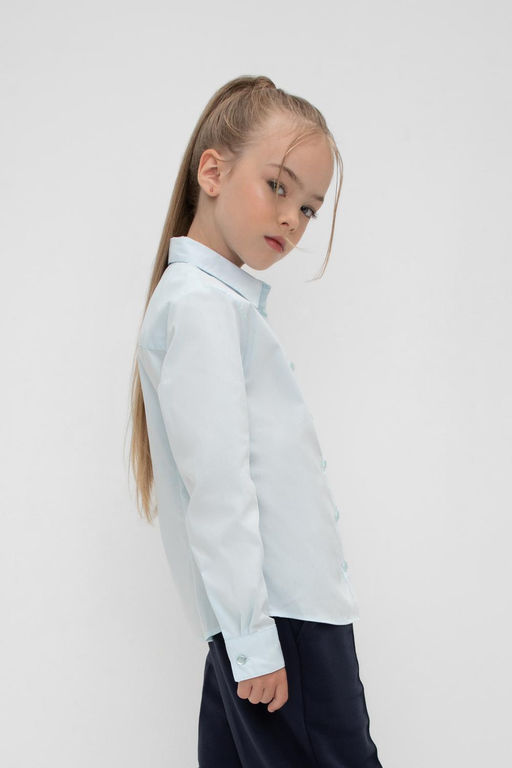 Crockid _ ТК 39030/светло-голубой блузка для дев