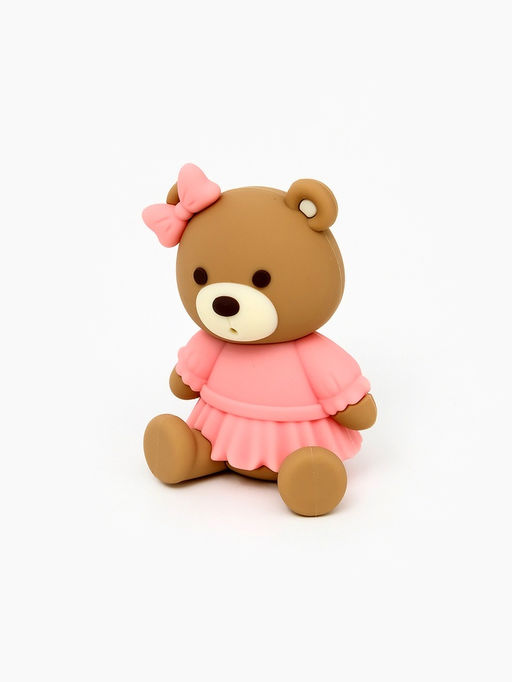 Фигурка-топпер для торта «Мишка с бантиком»