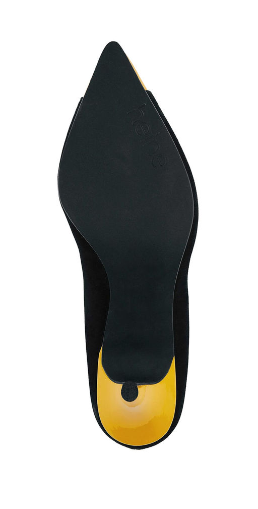 Туфли, черно-желтые - Heine фото 6