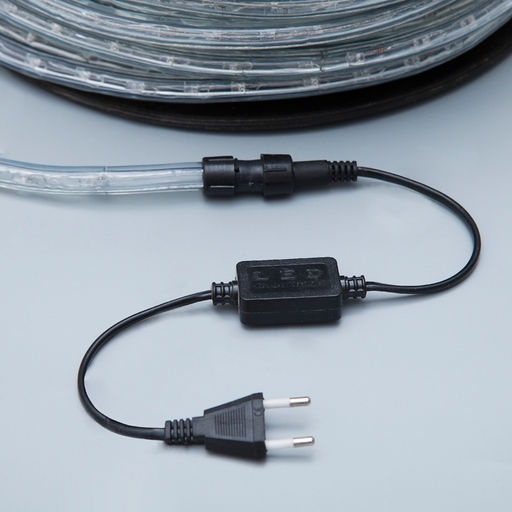 Световой шнур Luazon Lighting 13 мм, IP65, 100 м, 36 LED/м, 220 В, 2W, мерцание, свечение тёплое белое  фото 3