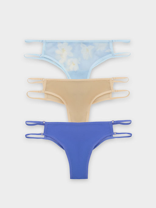 Трусы бразилиана женские в наборе, 3 шт - Mark formelle фото 8