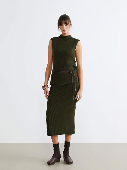 Dik Yaka Kad?n Triko Atlet