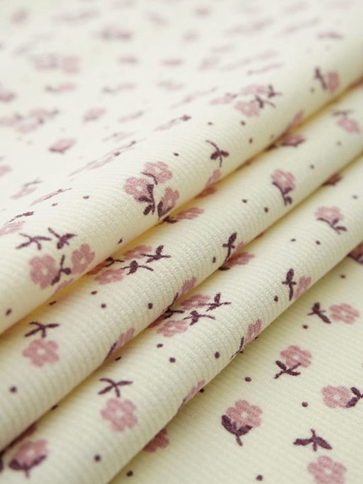 Микровельвет Аниэль цв.сливочный пломбир, ш.1.5м, хлопок-100%, 140гр/м.кв - Купава фото 7