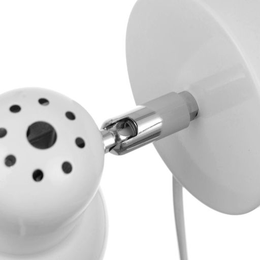 Светильник Бра «Севантос», с проводом, Е27, 40 Вт, белый, 9×9×14 см