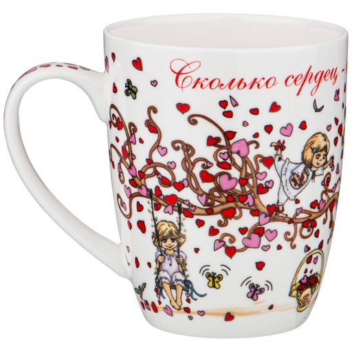 КРУЖКА LEFARD ДЕРЕВО СЕРДЕЦ 400 МЛ  фото 5