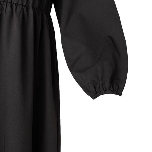 Платье женское миди MIST plus-size, чёрное, размер 52, однотонное